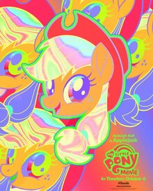 Постер мультфильма My Little Pony в кино