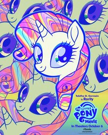 Постер мультфильма My Little Pony в кино