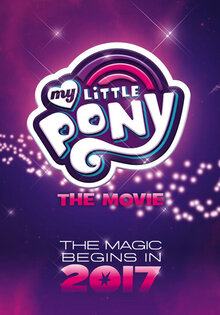 Постер мультфильма My Little Pony в кино