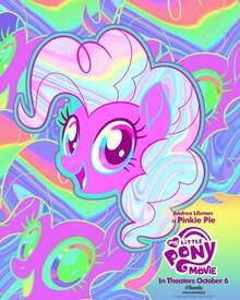 Постер мультфильма My Little Pony в кино