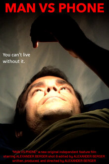 Poster of Man vs Phone