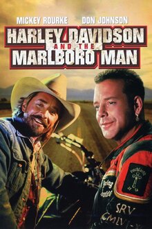 Poster of Harley Davidson and the Marlboro Man