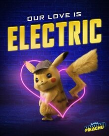 Poster of Pokemon Detective Pikachu