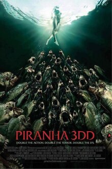 Постер фильма Пираньи 3DD