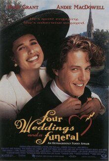 Poster of Four Weddings and a Funeral