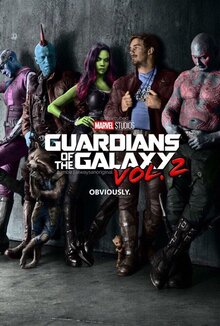 Poster of Guardians of the Galaxy Vol. 2