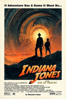 Poster of Indiana Jones and the Dial of Destiny