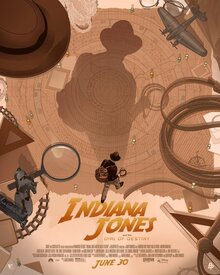 Poster of Indiana Jones and the Dial of Destiny