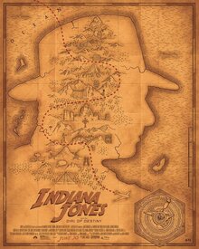 Poster of Indiana Jones and the Dial of Destiny