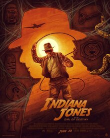 Poster of Indiana Jones and the Dial of Destiny