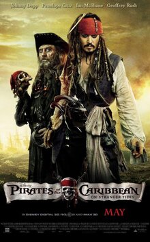 Poster of Pirates of the Caribbean: On Stranger Tides