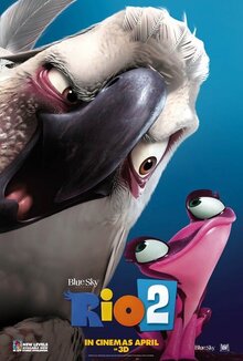 Постер мультфильма Рио 2