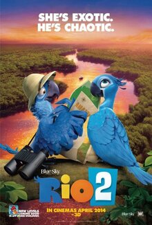Постер мультфильма Рио 2
