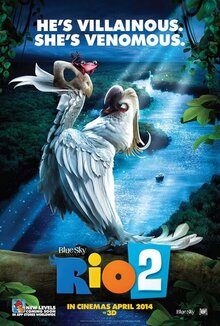 Постер мультфильма Рио 2