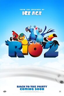Постер мультфильма Рио 2