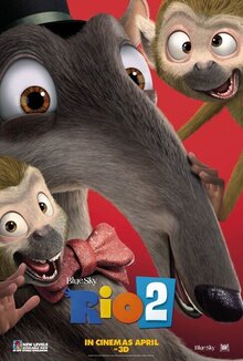 Постер мультфильма Рио 2