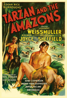 Poster of Tarzan and the Amazons