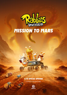 Poster of Rabbids Invasion: Mission to Mars