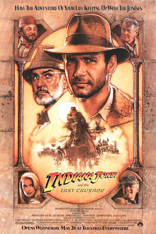 Poster of Indiana Jones and the Last Crusade