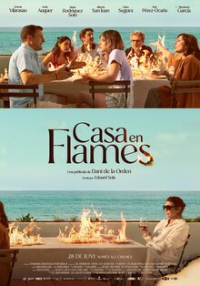Una casa en flames