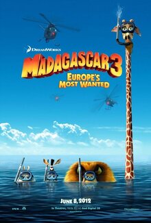 Poster of Madagascar 3: Europe's Most Wanted
