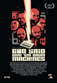 Poster of God Said Give 'Em Drum Machines