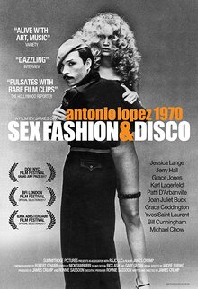 Poster of Antonio Lopez 1970: Sex Fashion & Disco