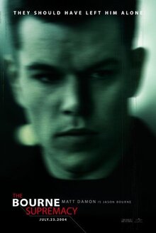 Poster of The Bourne Supremacy