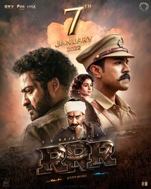 Poster of RRR