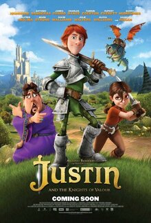 Poster of Justin and the Knights of Valour