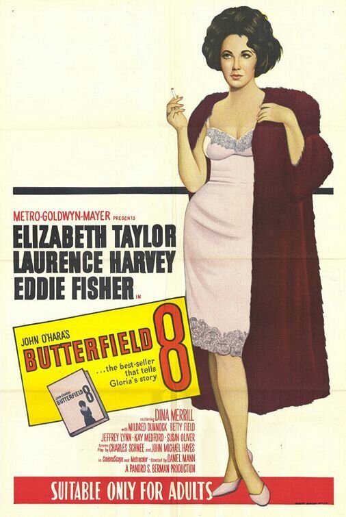 Баттерфилд 8 (1960) - постер 1