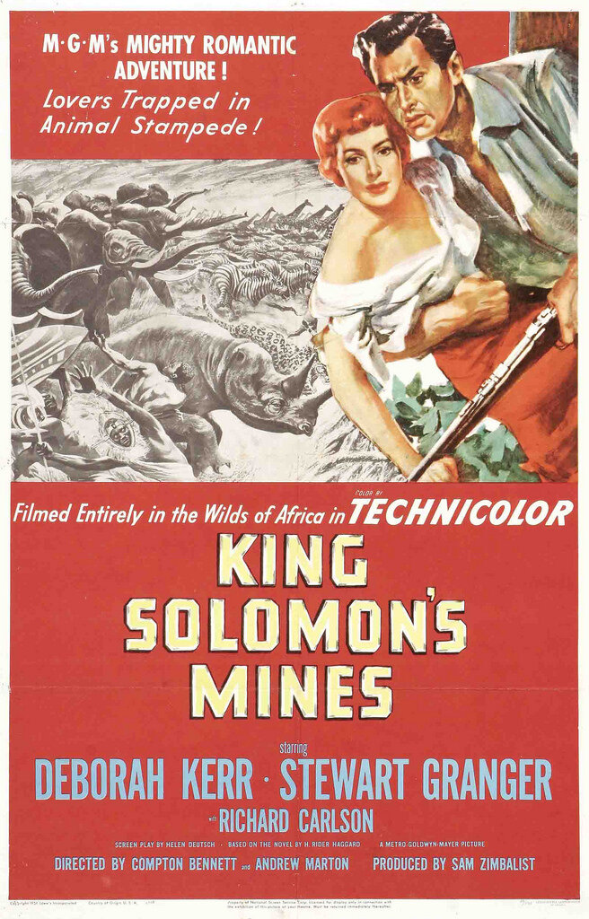 King Solomon's Mines (1950) - poster 1