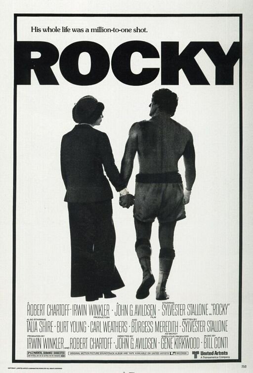 Rocky (1976) - poster 3