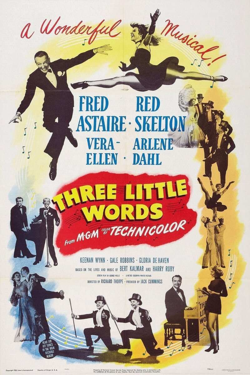 Три маленьких слова (1950) - постер 3