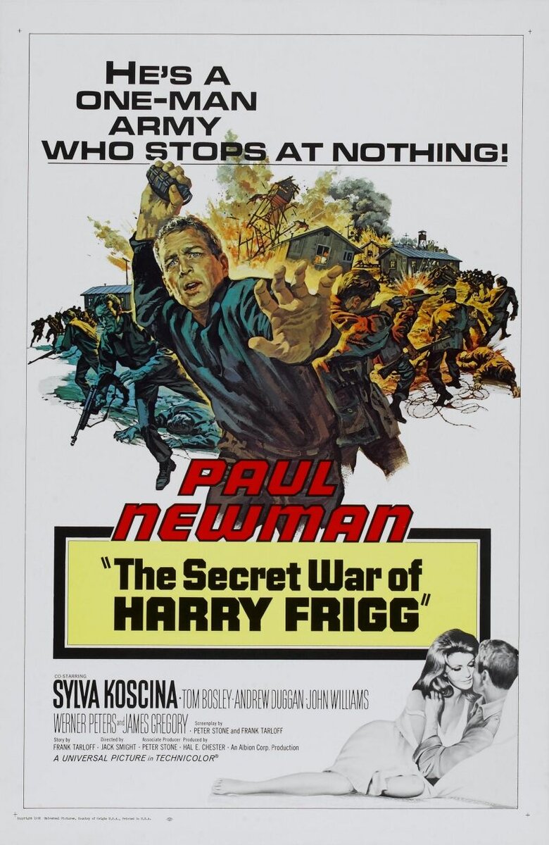The Secret War of Harry Frigg (1968) - poster 2