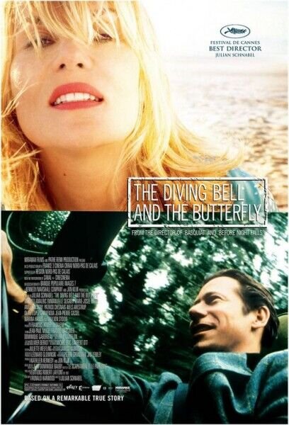 The Diving Bell and the Butterfly (2007) - poster 2