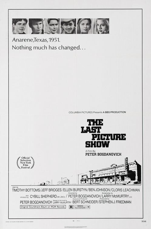 Последний киносеанс (1971) - постер 1