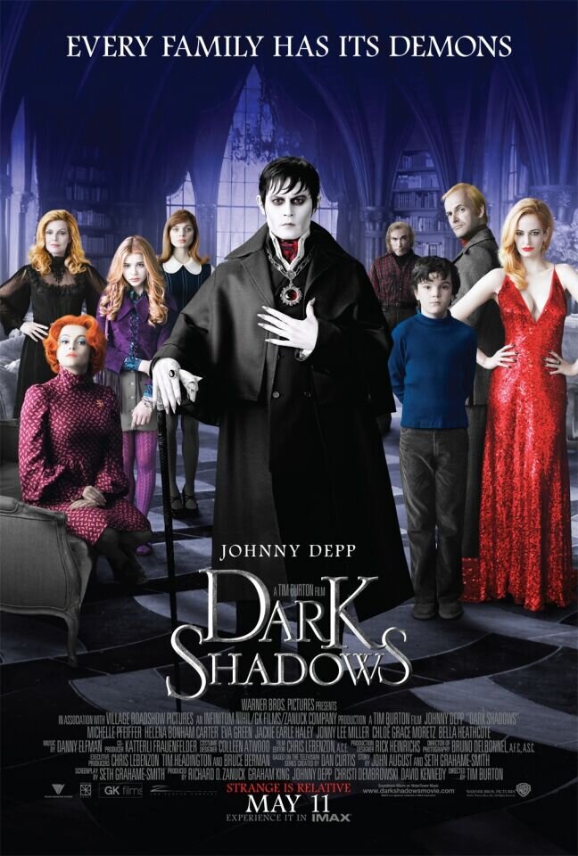 Dark Shadows (2012) - poster 3