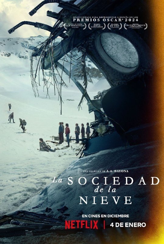 Общество снега (2023) - постер 2