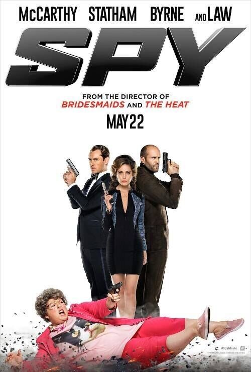 Spy (2015) - poster 4