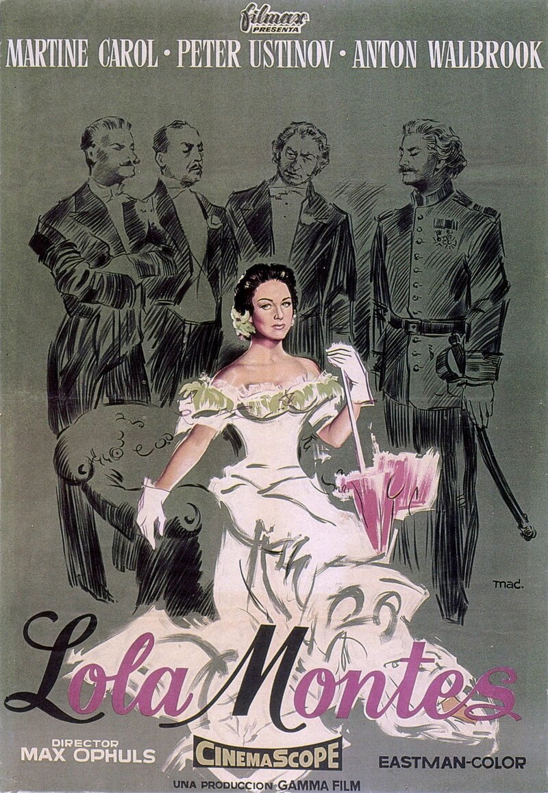 Lola Montès (1955) - poster 1