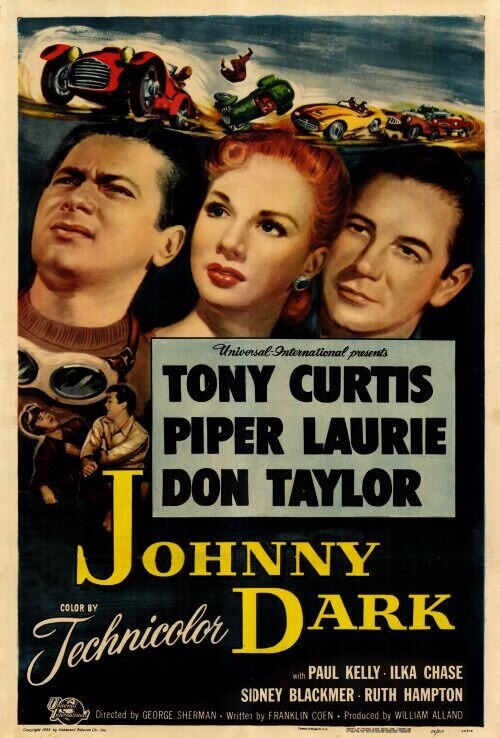 Johnny Dark (1954) - poster 2