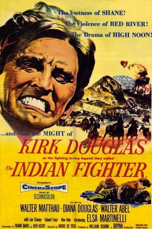 The Indian Fighter (1955) - poster 1
