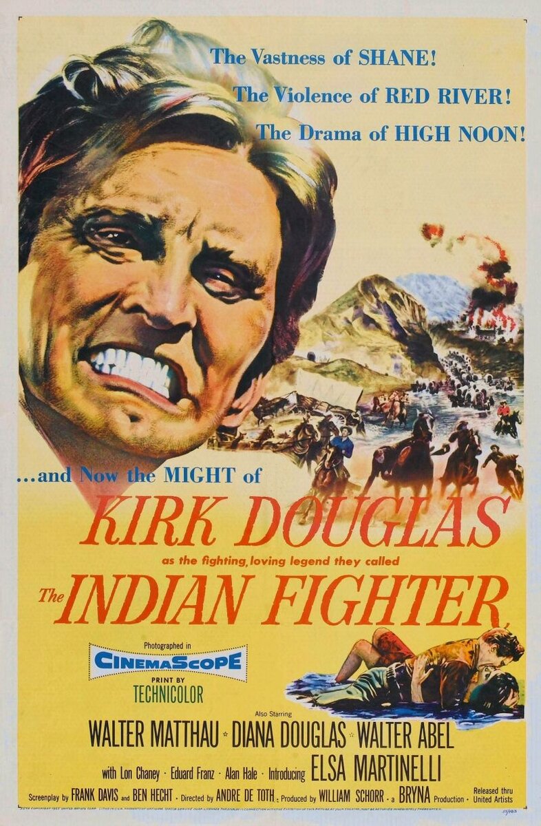 The Indian Fighter (1955) - poster 2