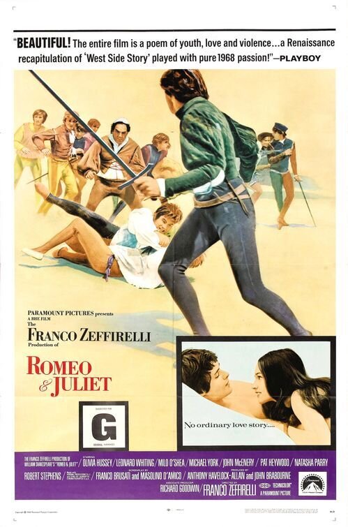 Ромео и Джульетта (1968) - постер 1