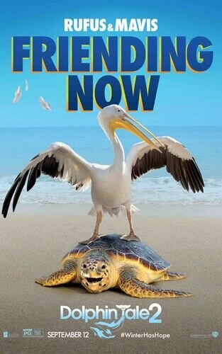 Dolphin Tale 2 (2014) - poster 6