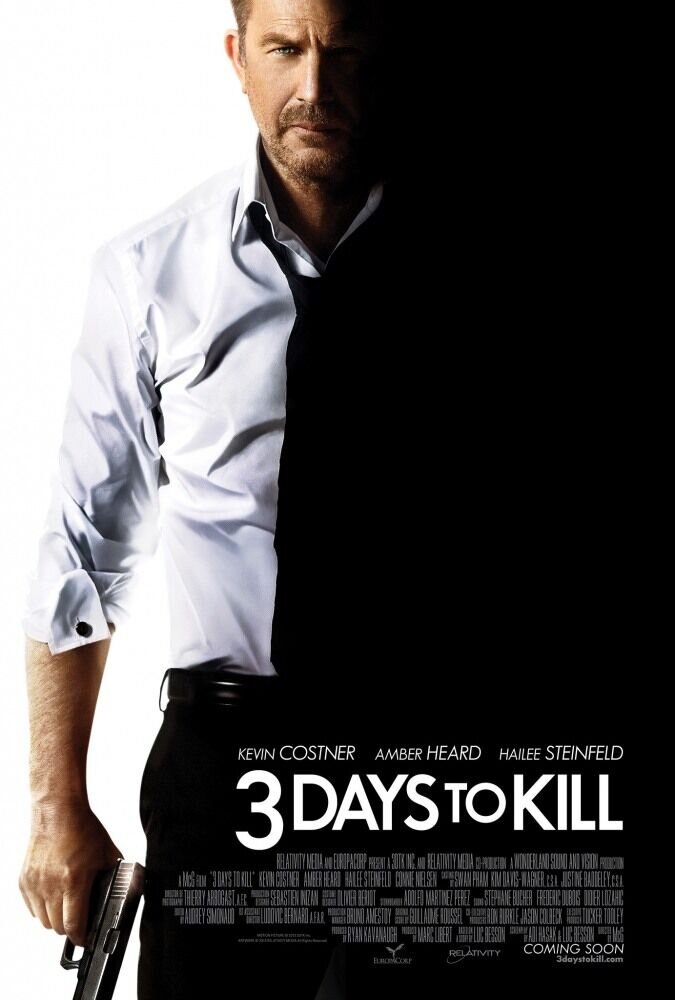 3 Days to Kill (2013) - poster 3