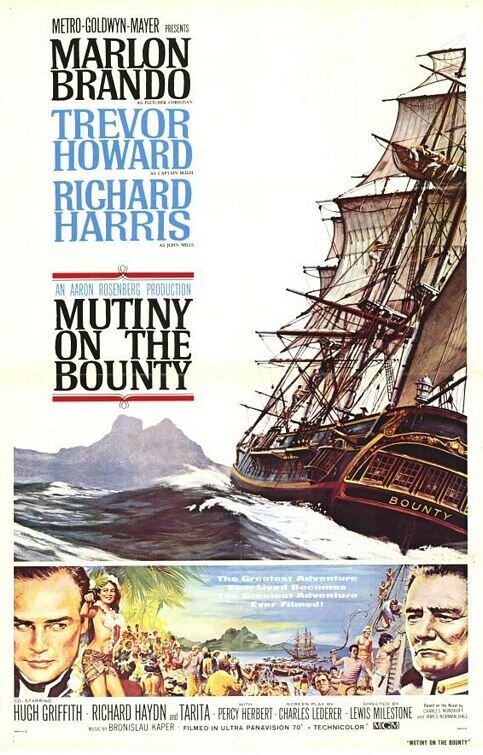 Mutiny on the Bounty (1962) - poster 2