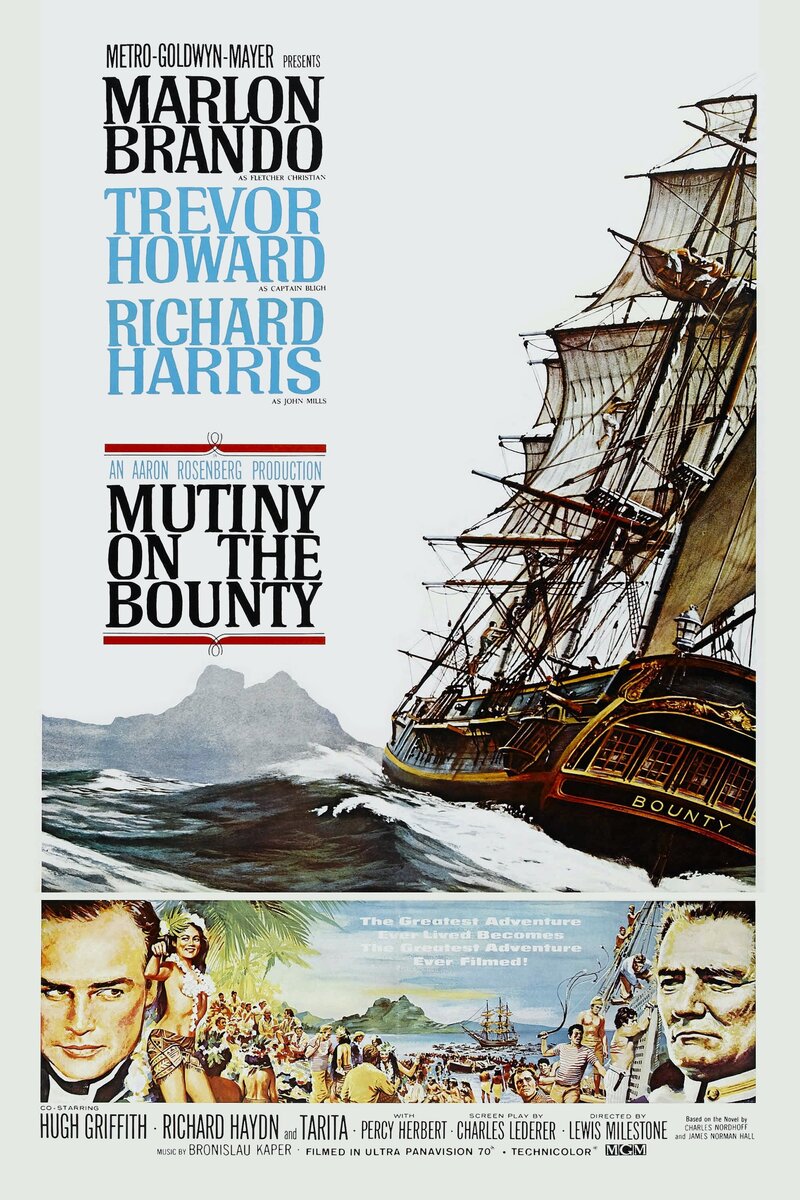 Mutiny on the Bounty (1962) - poster 1