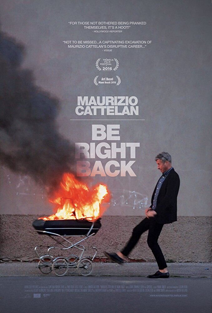 Maurizio Cattelan: Be Right Back (2016) - poster 2